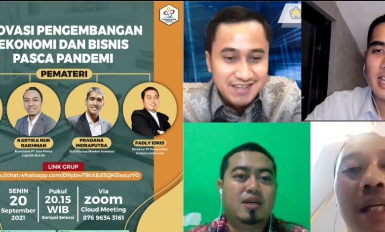 Dukung Ekonomi Bangkit, PMN Gelar Diskusi Inovasi Pengembangan Ekonomi dan Bisnis Pasca Pandemi