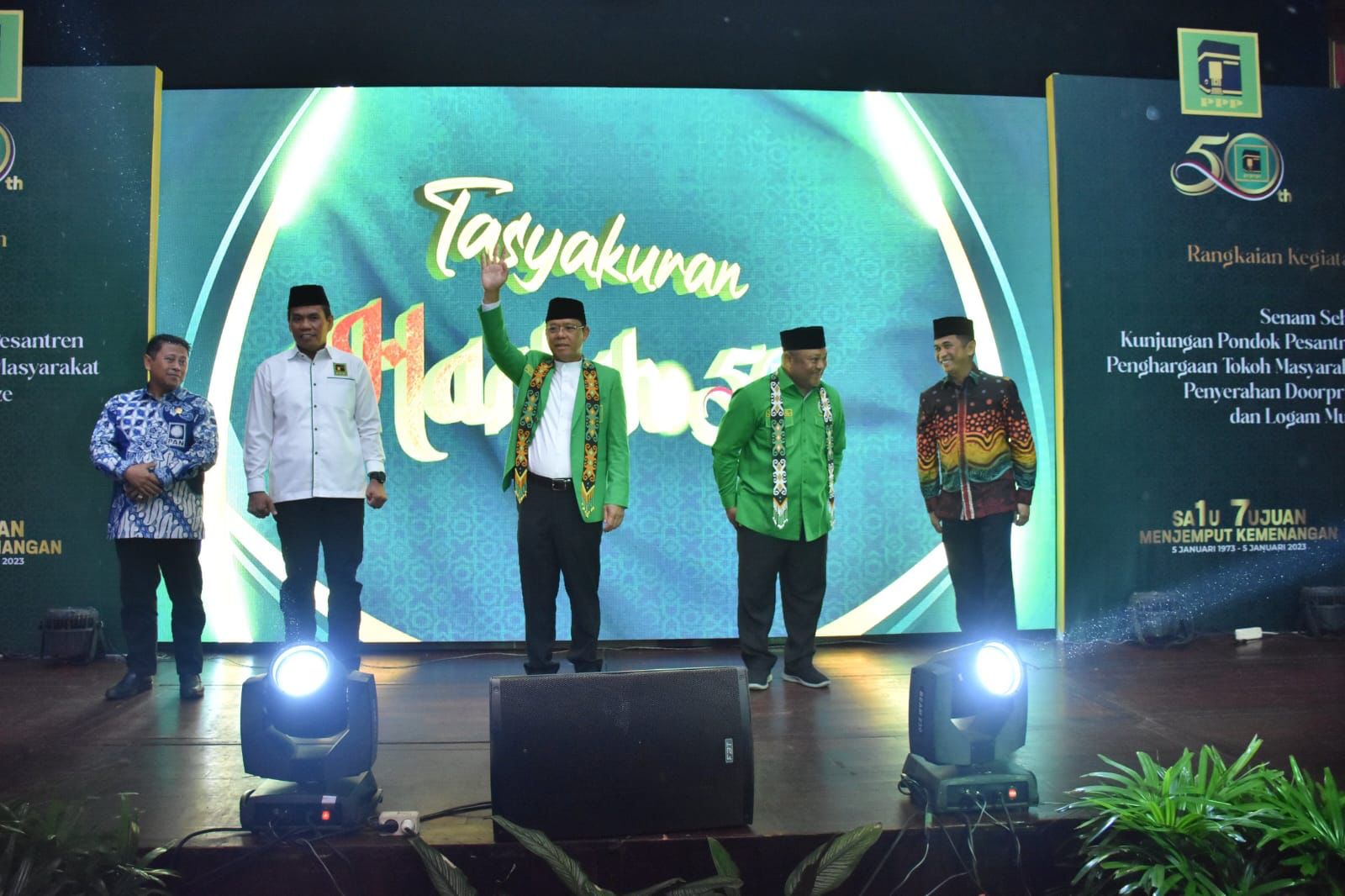 Wakil Ketua DPRD Kaltim Sigit Wibowo Menghadiri Tasyakuran Harlah ke-50 PPP