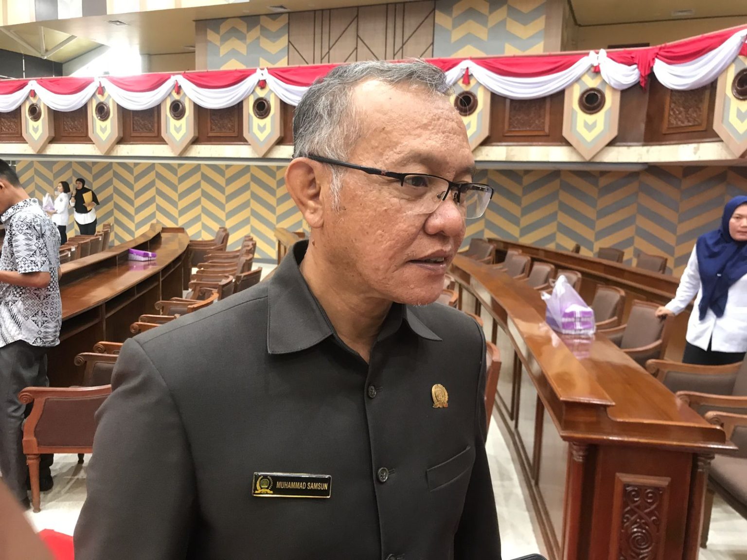 Samsun Tanggapi Penyampaian LKPJ Gubernur Tahun 2022 di Paripurna