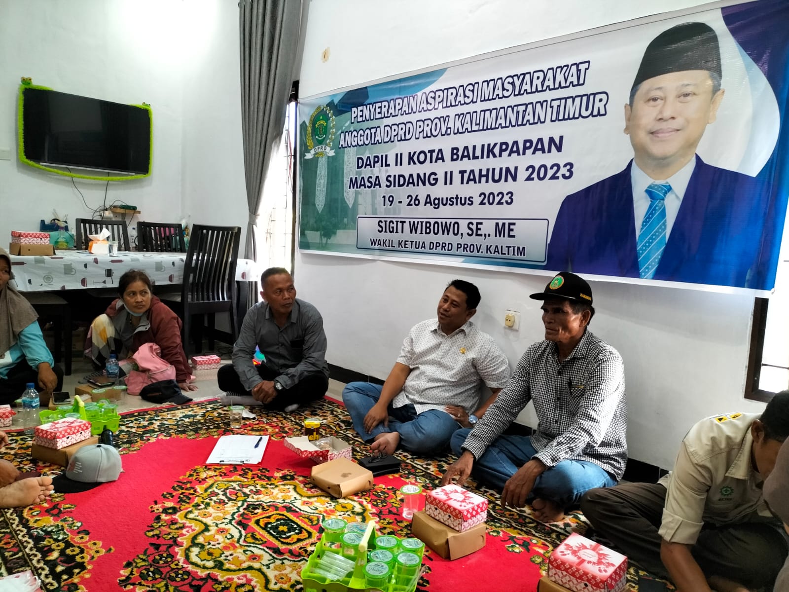 Sigit Reses di Balikpapan, Warga Sampaikan Soal PJU dan Serapan Tenaga Kerja Lokal