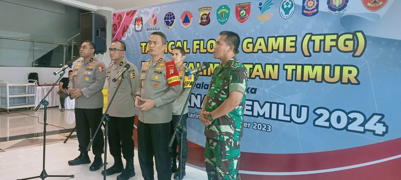 Polda Kaltim Akan Gelar Simulasi Pengamanan Pemilu 2024