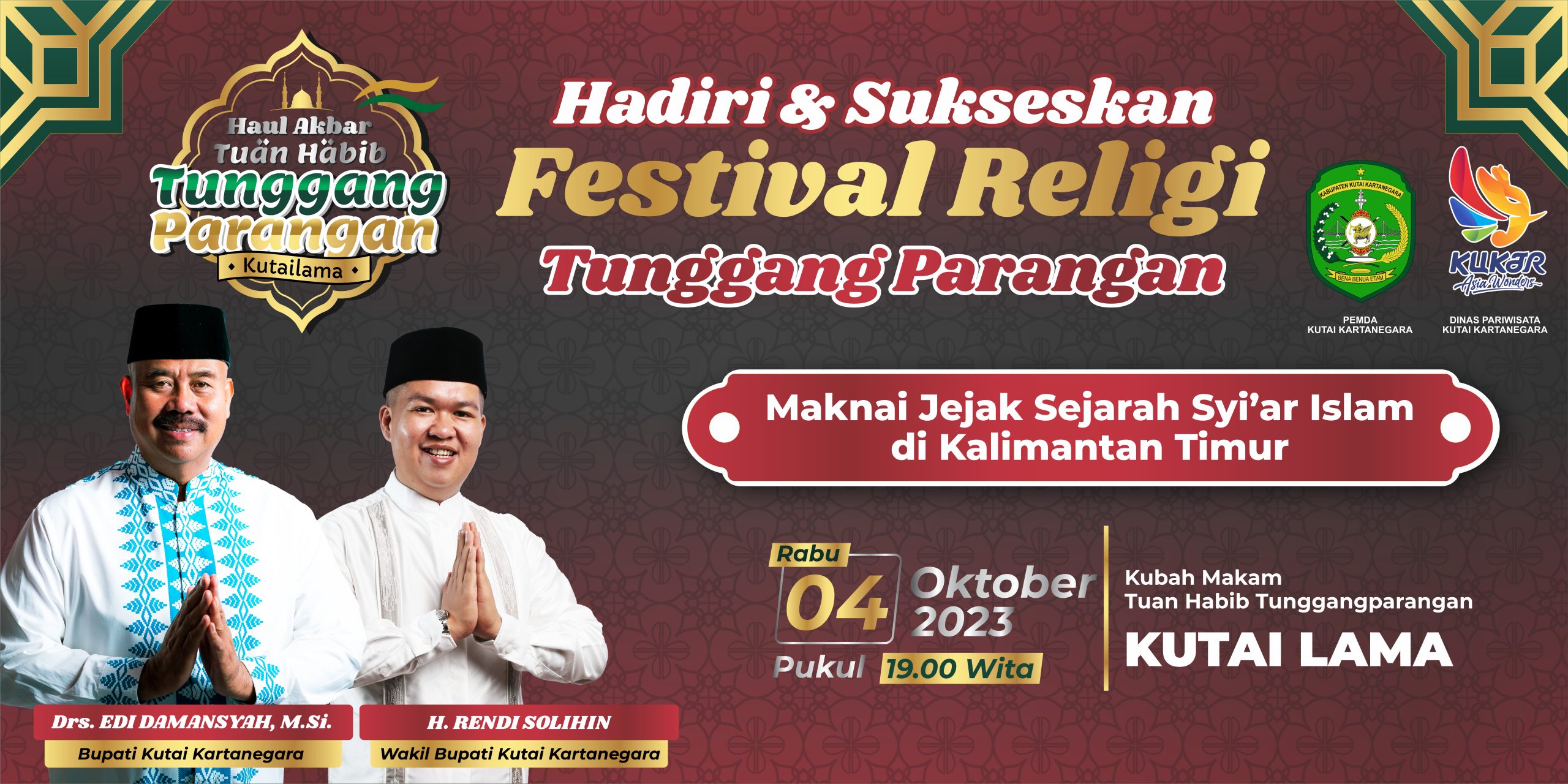 Haul Akbar Tuan Habib Tunggang Parangan Penyebar Islam Pertama di Kawasan Kerajaan Kutai