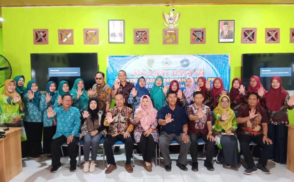 Kampung Labanan Jaya Disambangi Tim Penilai Lomba PHBS Tingkat Provinsi Kaltim