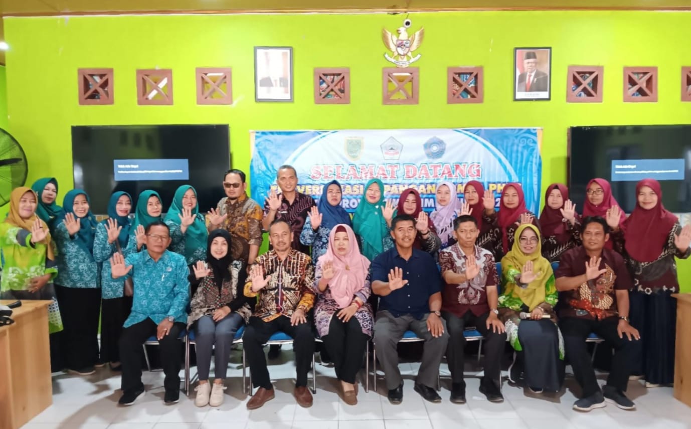 Kampung Labanan Jaya Disambangi Tim Penilai Lomba PHBS Tingkat Provinsi Kaltim