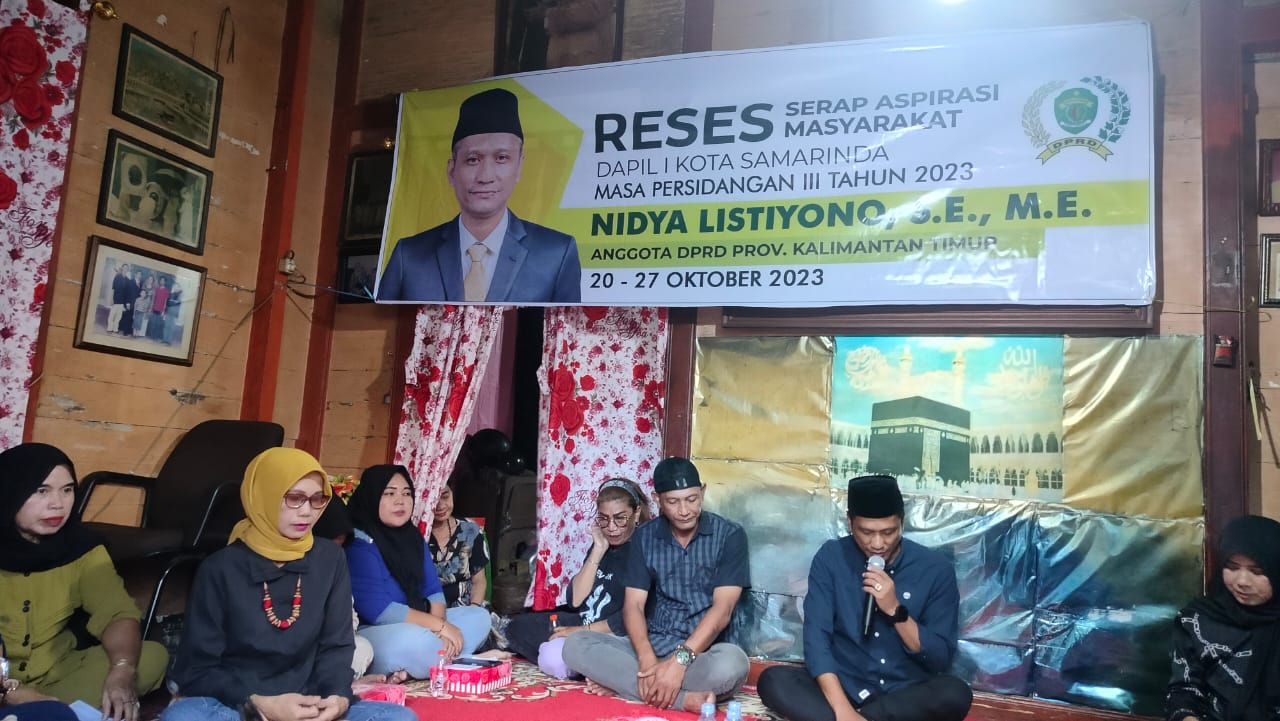 Reses Masa Sidang III Tahun 2023, Nidya Terima Masukan Masyarakat Soal Peningkatan Infrastruktur Jalan di Samarinda