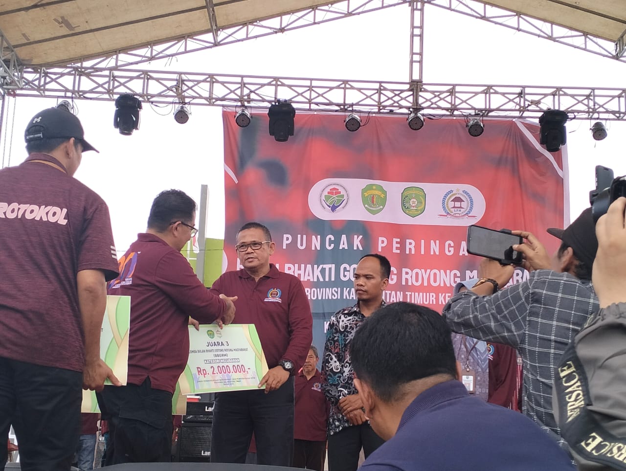 Inovasi Polisi RW di Tanah Grogot, Hantarkan Juara III BBGRM Kaltim 2023