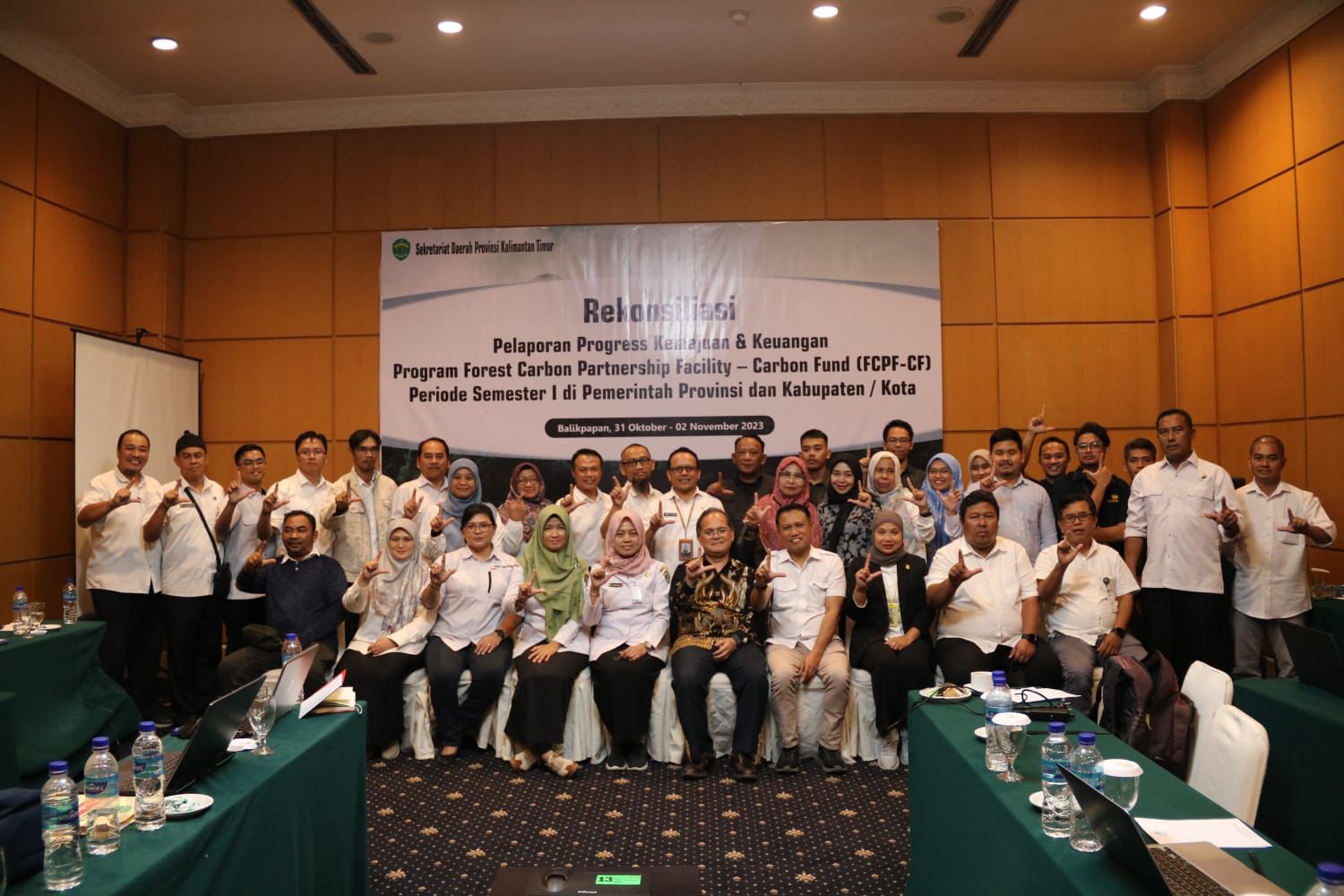 DPMPD Kaltim Ikuti Rekonsiliasi Pelaporan Progress Kemajuan dan Keuangan FCPF-CF Semester I
