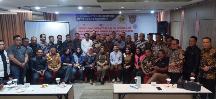 Hadirkan Rektor Untag dan Ketua Bawaslu Kaltim di Bimtek DPRD Kota Samarinda