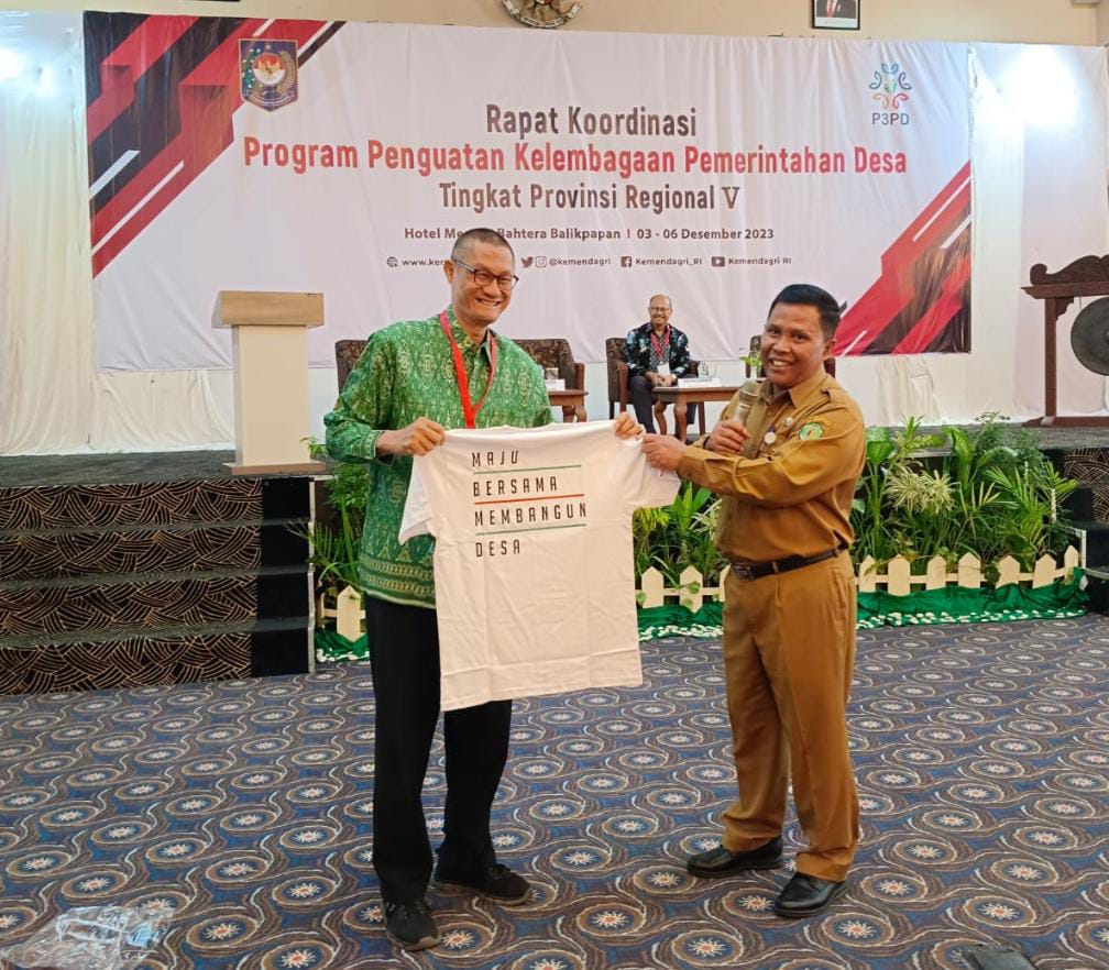 Anwar Sanusi Jadi Narasumber Dalam Rakor Program Penguatan Kelembagaan Pemdes Tingkat Provinsi Regional V