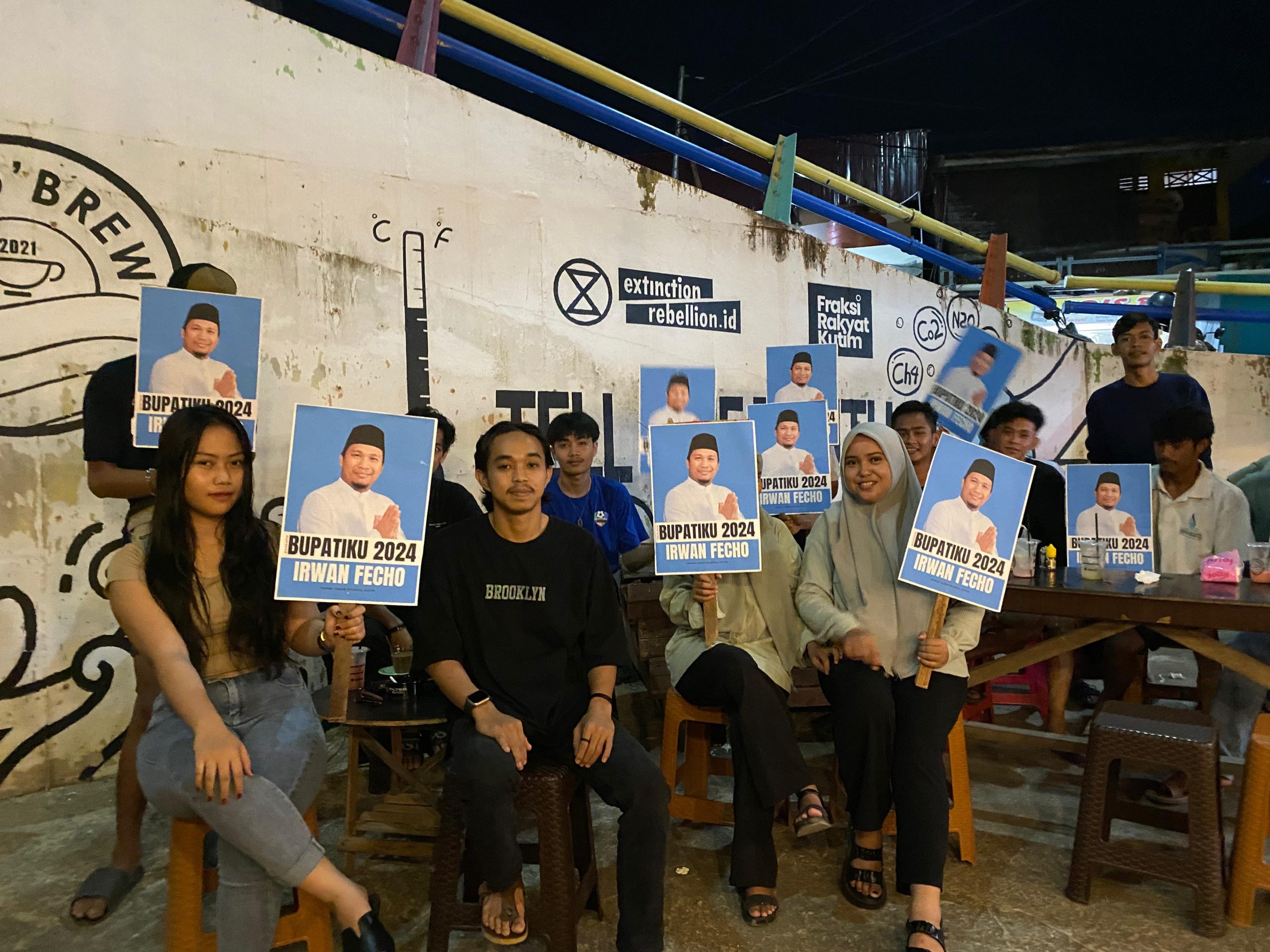 Milenial Kutim Dukung Irwan Fecho Maju Pilkada 2024