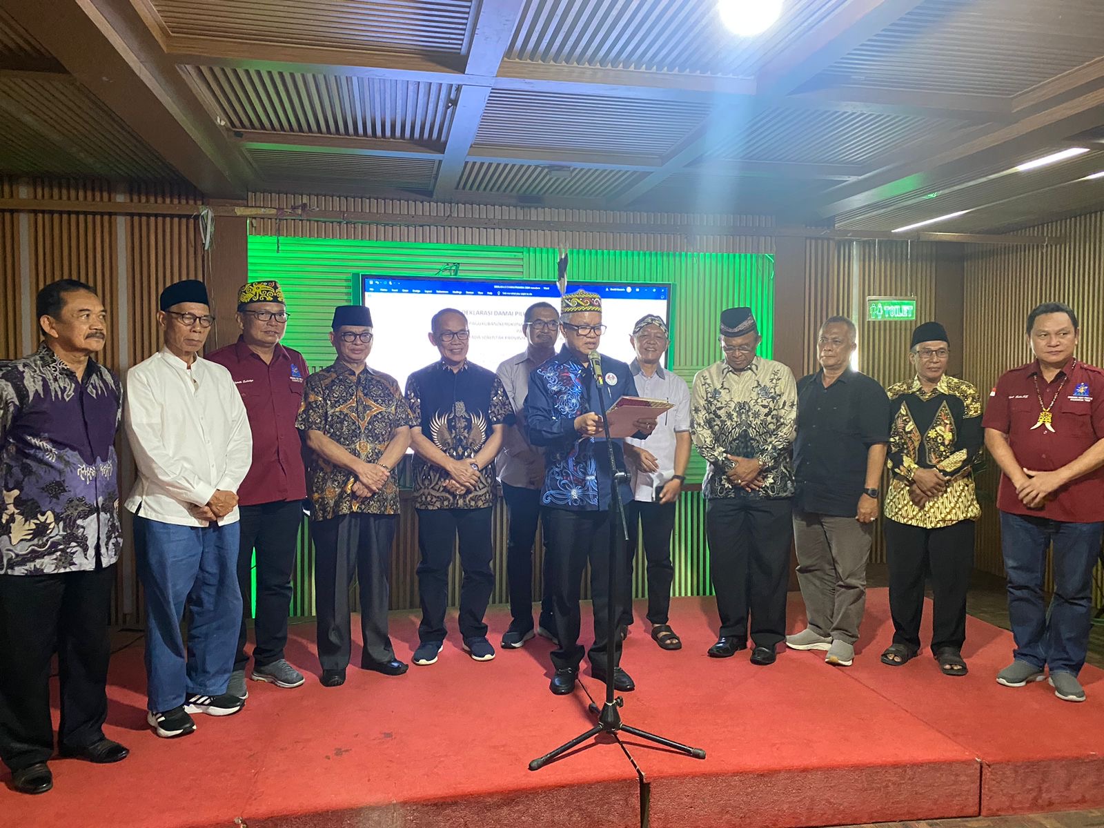 Paguyuban di Kaltim Deklarasi Pilkada Damai