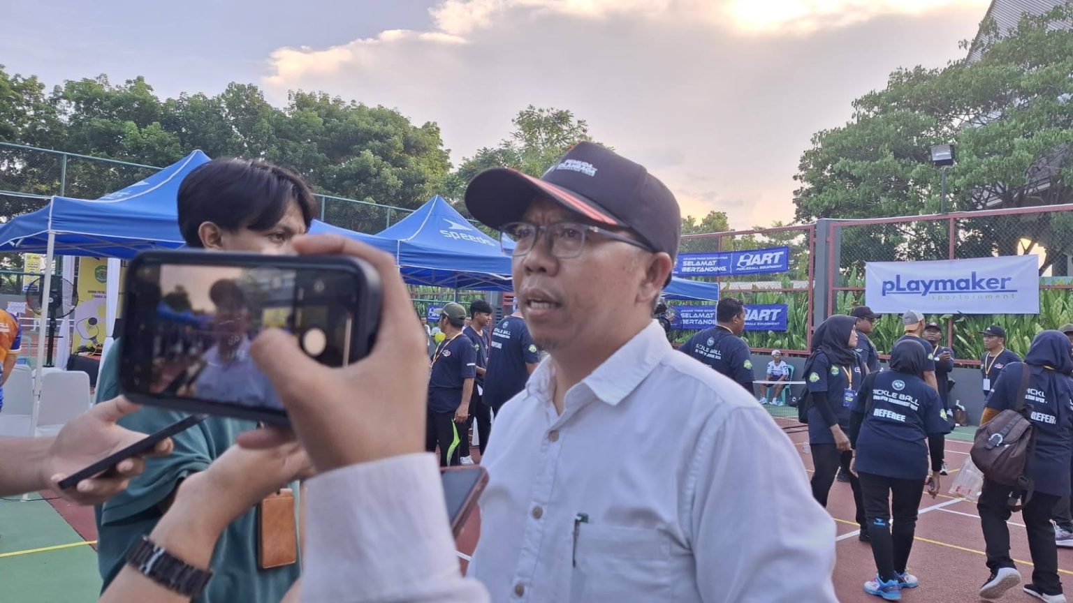 Rasman Ajak Masyarakat Gabung di Cabang Olahraga Pickleball