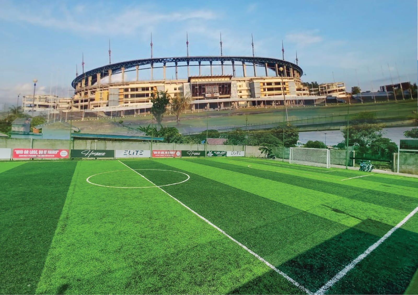 Akan Bangun Lapangan Mini Soccer, Upaya Pembenahan Stadion Utama Palaran Ditingkatkan