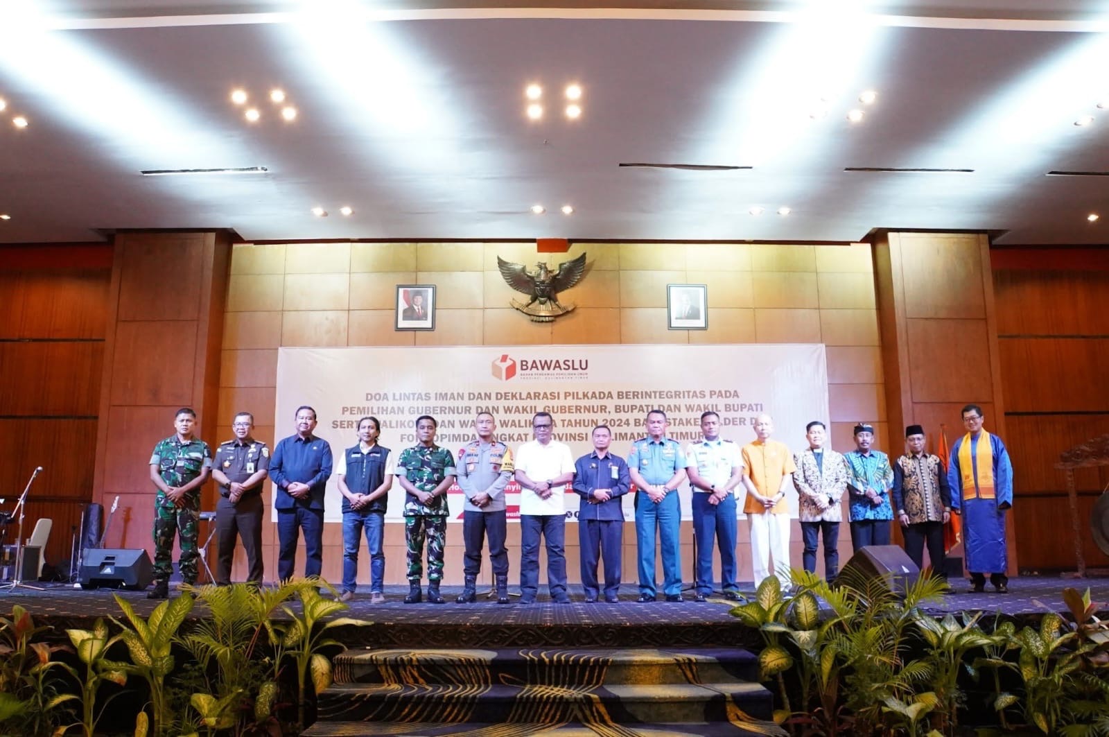 Bawaslu Kaltim Gelar Doa Lintas Iman dan Deklarasi Pilkada Berintegritas, Ini Kata Ekti