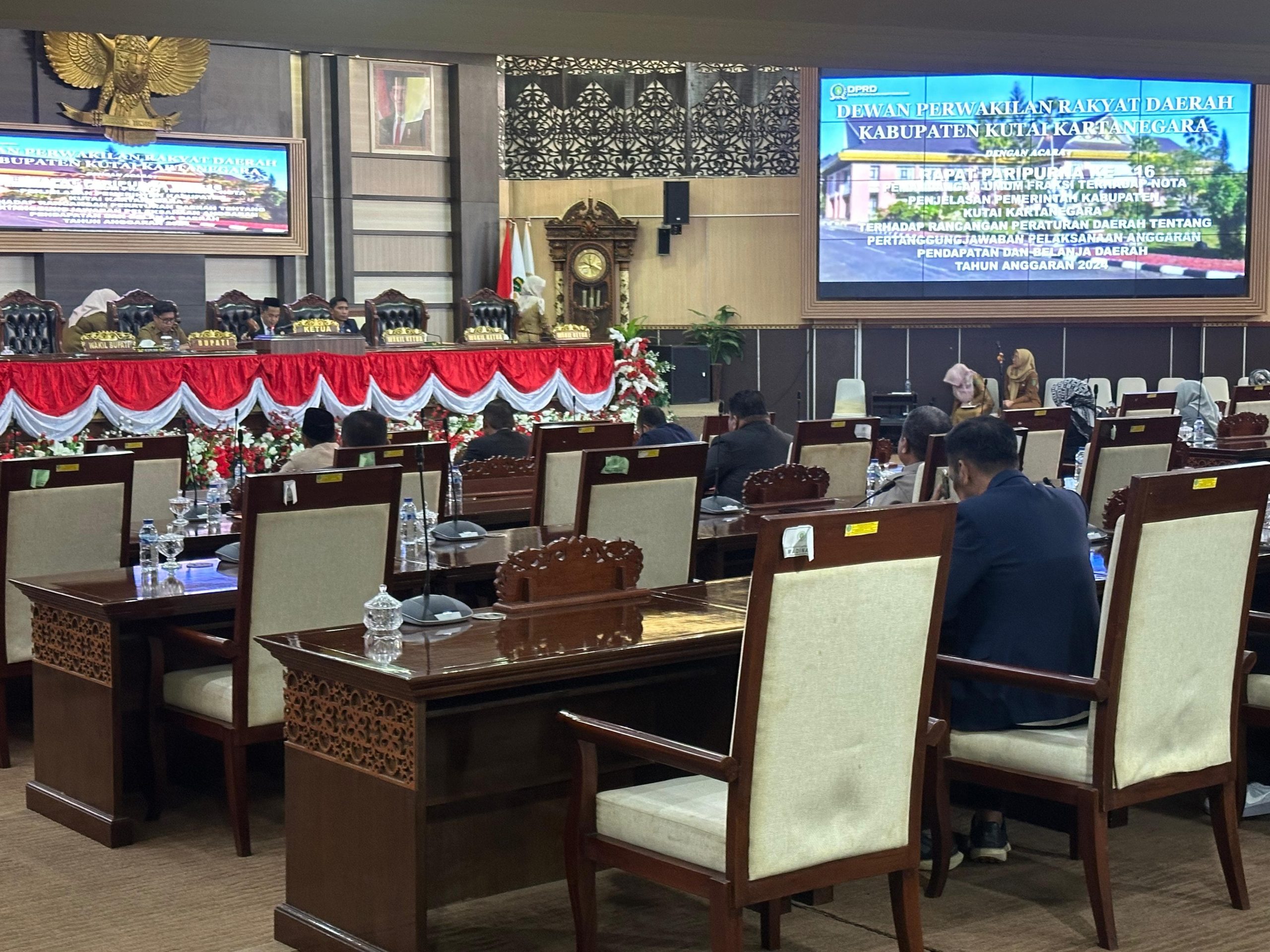 DPRD Kukar Optimis Raperda Pertanggungjawaban APBD 2024 Rampung Bulan Ini
