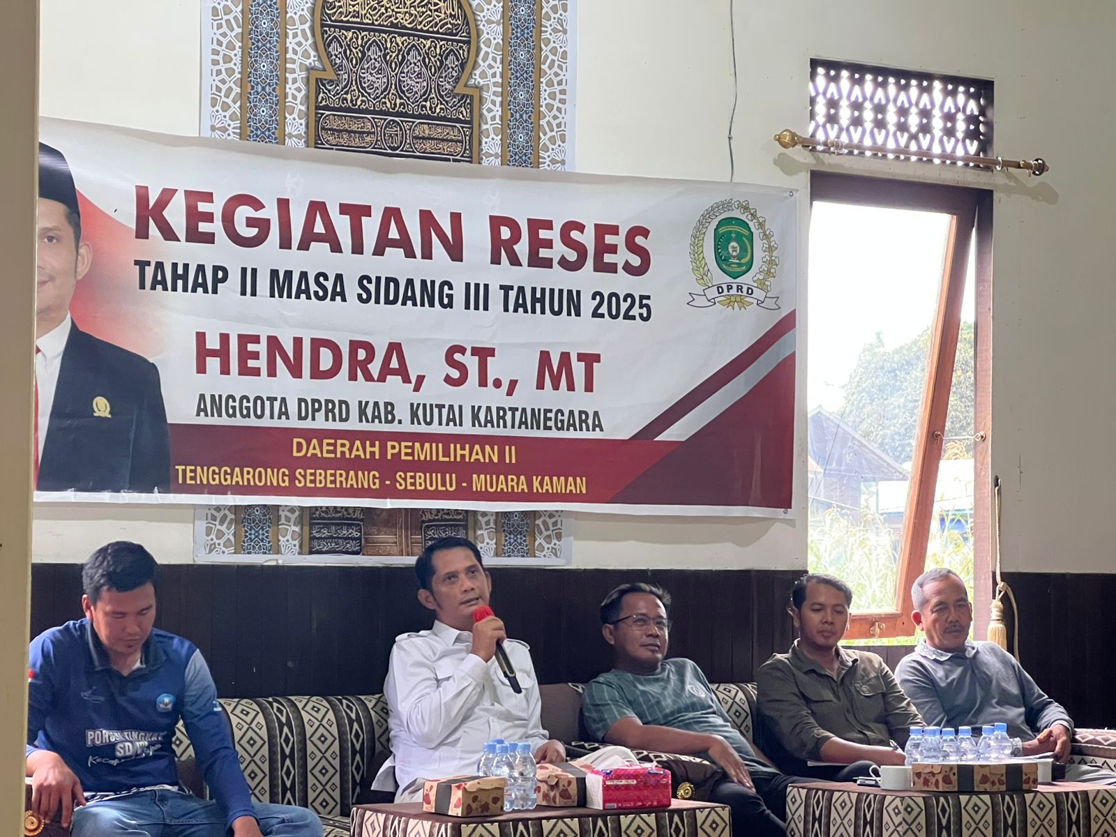 Lakukan Reses di Segihan, Hendra Serap Aspirasi Warga Secara Langsung