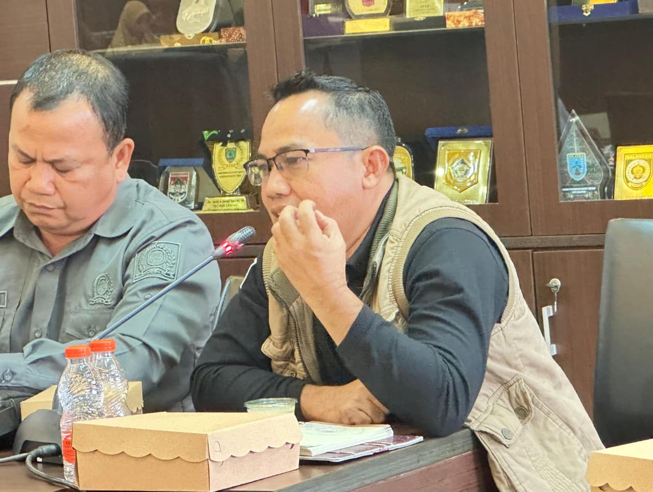 Sopan Sopian Dorong Pembuatan Jalur Alternatif dan Turap di Desa Batuq Muara Muntai